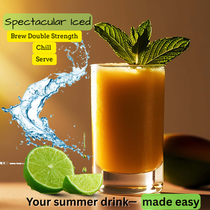 Refreshing Mango Tea — Tropical Mango Tea (Loose / Sachets)