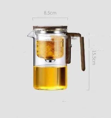 Shop Ergonomic Wood Handle Teapot for Comfortable Pouring - Twissie