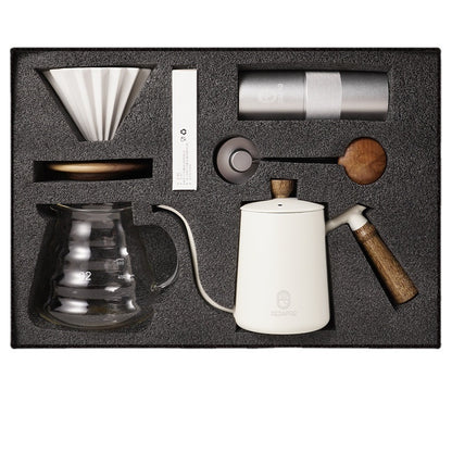 Pour Over Coffee Kit - 5-Piece Stainless Steel Set, The Perfect Coffee Gift - Twissie