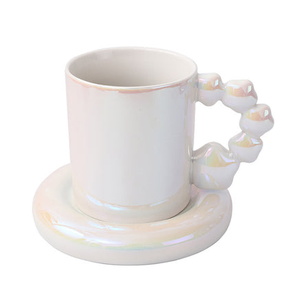 Star Handle Ceramic Coffee Cup - Twissie