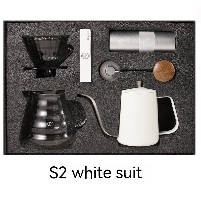 Pour Over Coffee Kit - 5-Piece Stainless Steel Set, The Perfect Coffee Gift - Twissie