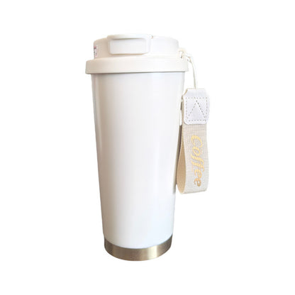 Insulated Coffee Cup - 500ml Stainless Steel Travel Mug, 12-Hour Hot & Cold - Twissie