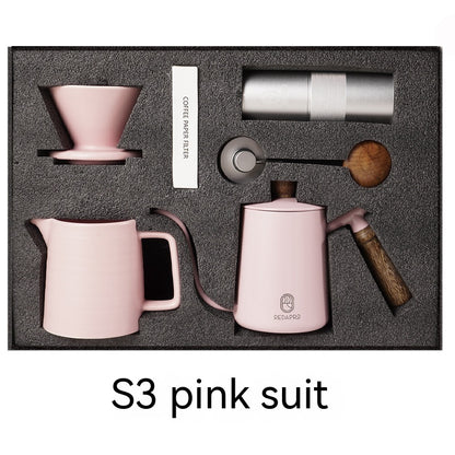 Pour Over Coffee Kit - 5-Piece Stainless Steel Set, The Perfect Coffee Gift - Twissie