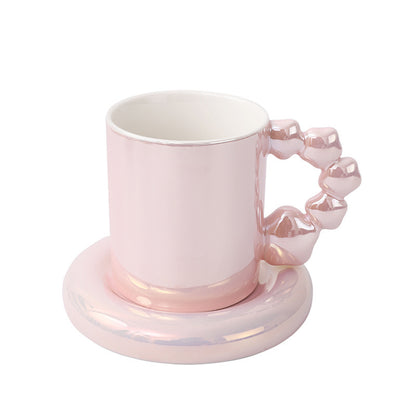 Star Handle Ceramic Coffee Cup - Twissie