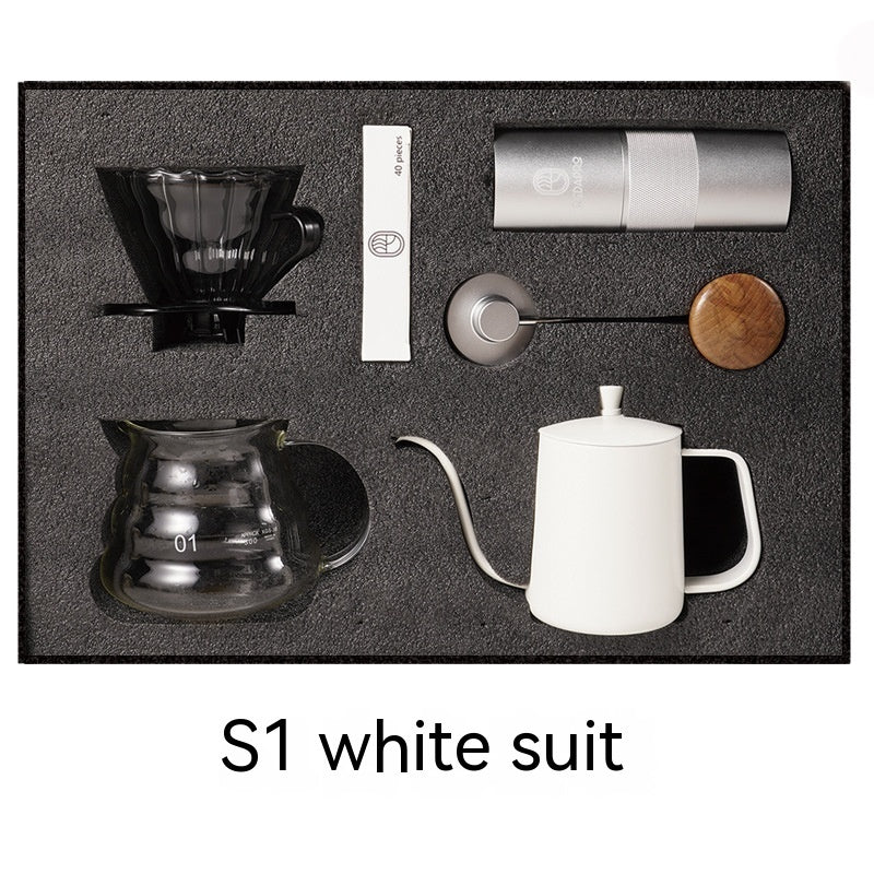 Pour Over Coffee Kit - 5-Piece Stainless Steel Set, The Perfect Coffee Gift - Twissie
