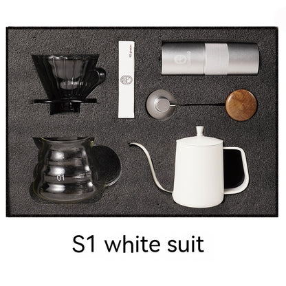 Pour Over Coffee Kit - 5-Piece Stainless Steel Set, The Perfect Coffee Gift - Twissie