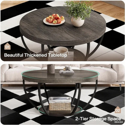 Elevate your living space with this stylish contemporary coffee table